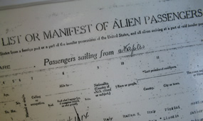 Ship manifest