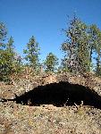 Cave arch near Zuni-Acoma Trail