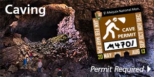 Click for info about caving at El Malpais
