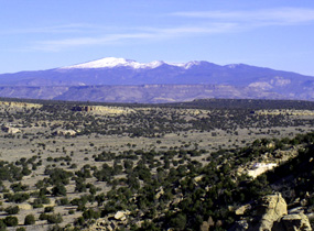 Mount Taylor is 11301 feet tall