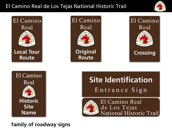 Family of road signs