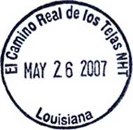 Passport stamp of El Camino