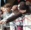 Students on the Shark Valley tram.