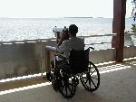 Flamingo Visitor Center accessible scope