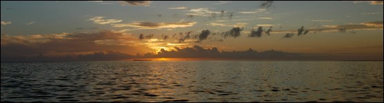View of Sunset on Florida Bay