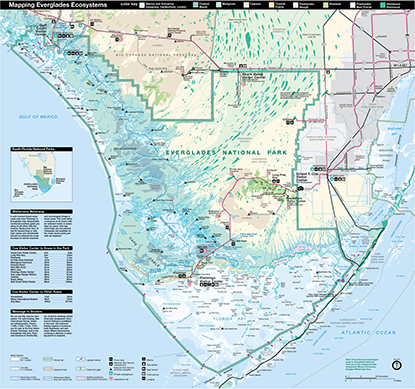 Everglades Park Map