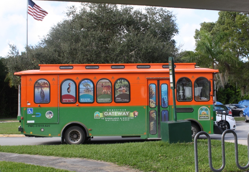 Homestead National Parks Free Trolley