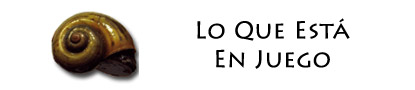 Lo Que Esta en Juego Banner