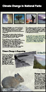 Climate Change in National Parks Brochure