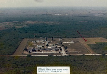 Aerial view of Missile Base Complex