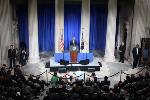 President Obama speaks at Federal Hall
