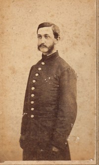 John G Floyd Jr in Civil War uniform about 1863.