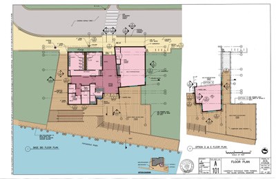New Patchogue Ferry Terminal floor plan.