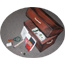 Open wooden chest displays brochures and other items for use during a field trip.