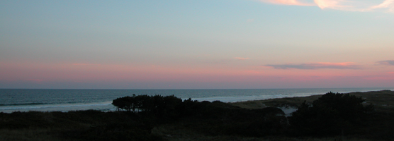 Sunset over Fire Island Wilderness 
