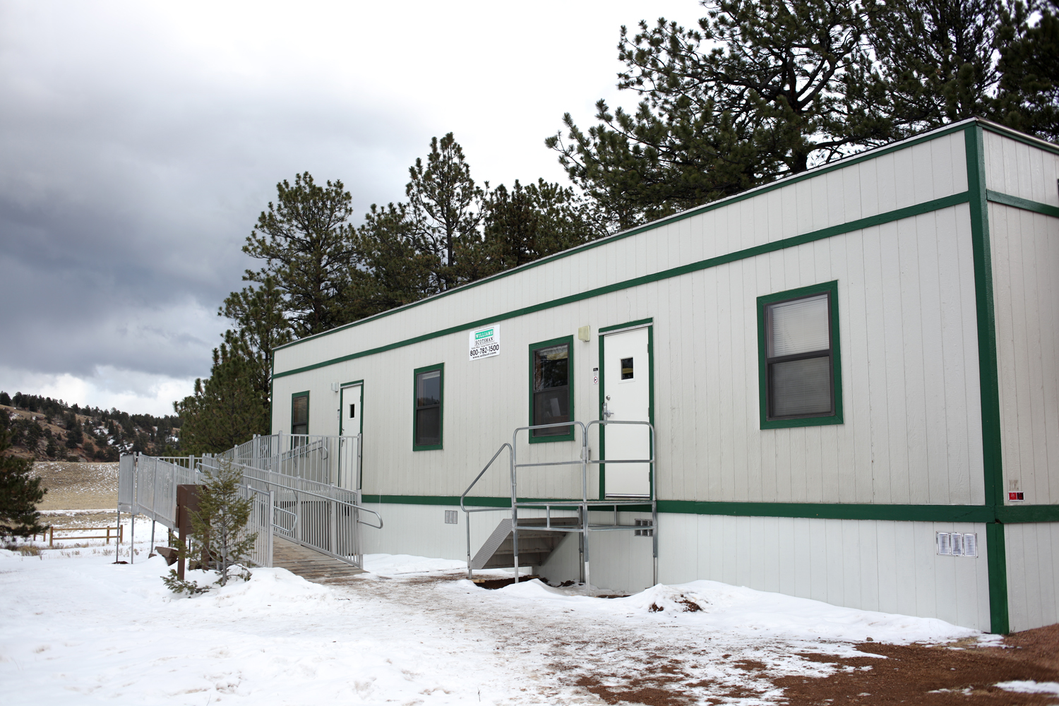 Temporary Visitor Center