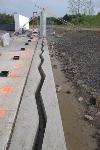 Base for inscribed marble name panels, May 2011 (Image credit:  Richard Snodgrass)