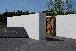 Ceremonial Gateway to the Crash Site.  (Image Credit:  Paul Murdoch Architects.)