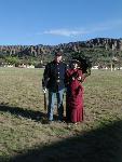 A Soldier Escorts a Lady