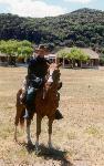 A Cavalry Trooper and His Horse on Patrol