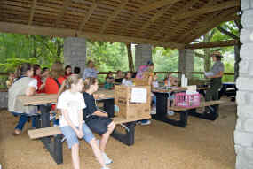 Park Ranger briefs First Bloomers