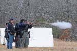 Musket firing