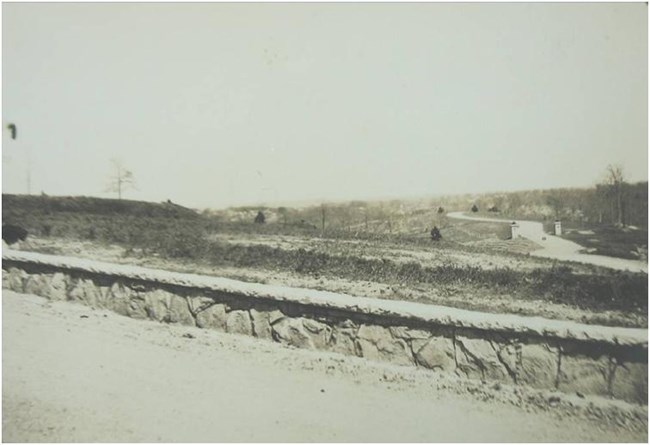 View towards Graves Battery Loop - 1935