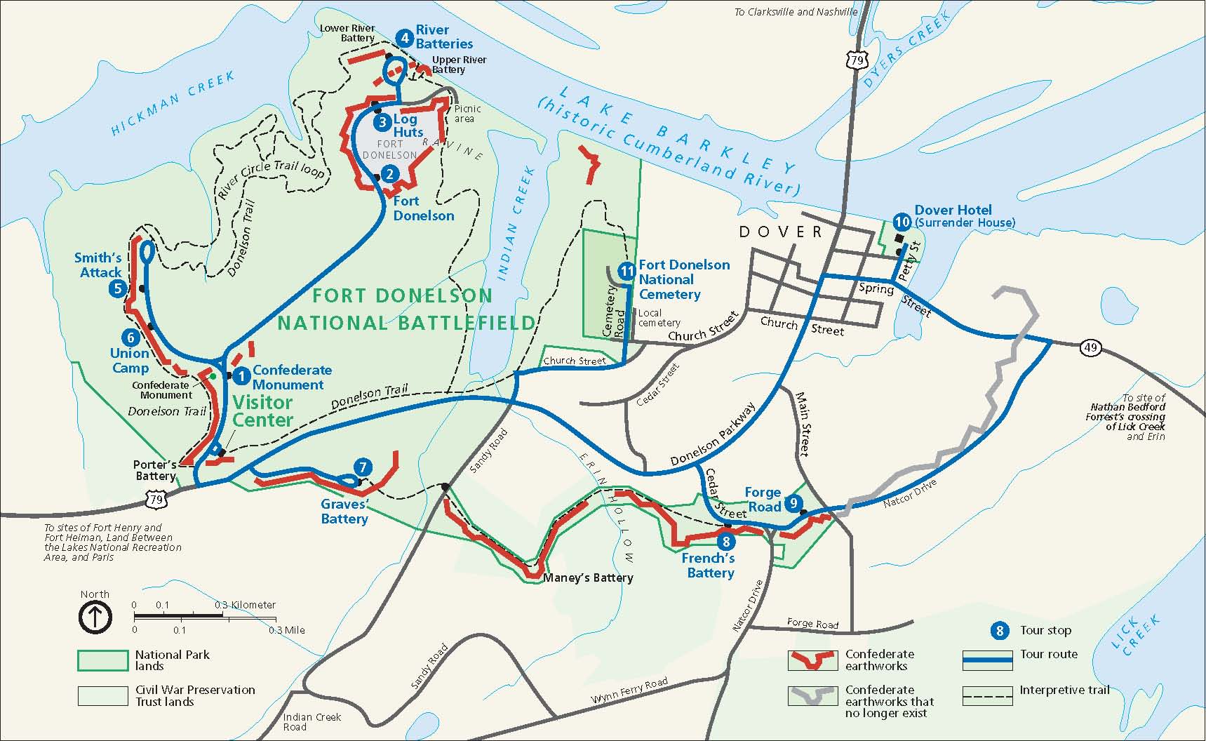 FortDonelson2010map FortDonelson2010map