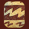 detail of native pottery