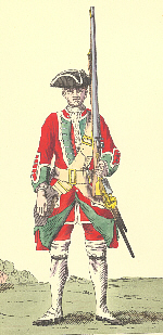 Soldier of the old 42nd Regiment of Foot