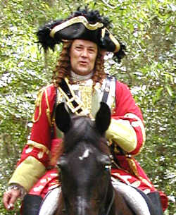 Oglethorpe on horseback