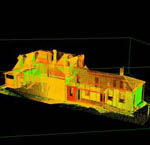 Laser Scan of Lt. Colonel's Quarters