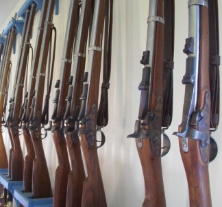 Issued weapons