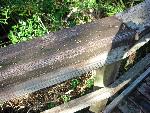 Deteriorated Hand-railing