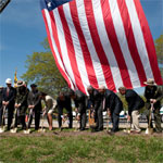 Groundbreaking for a new visitor center - April 27, 2009.