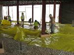 Installing Vapor Barrier