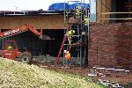 Beginning the Brickwork