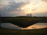 Fort Pulaski and moat