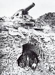 Breach of Fort Pulaski's SE corner