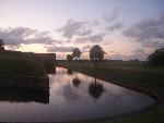 Fot Pulaski at dawn