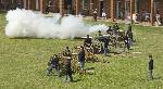 cannon firing