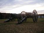 cannons on the parade ground