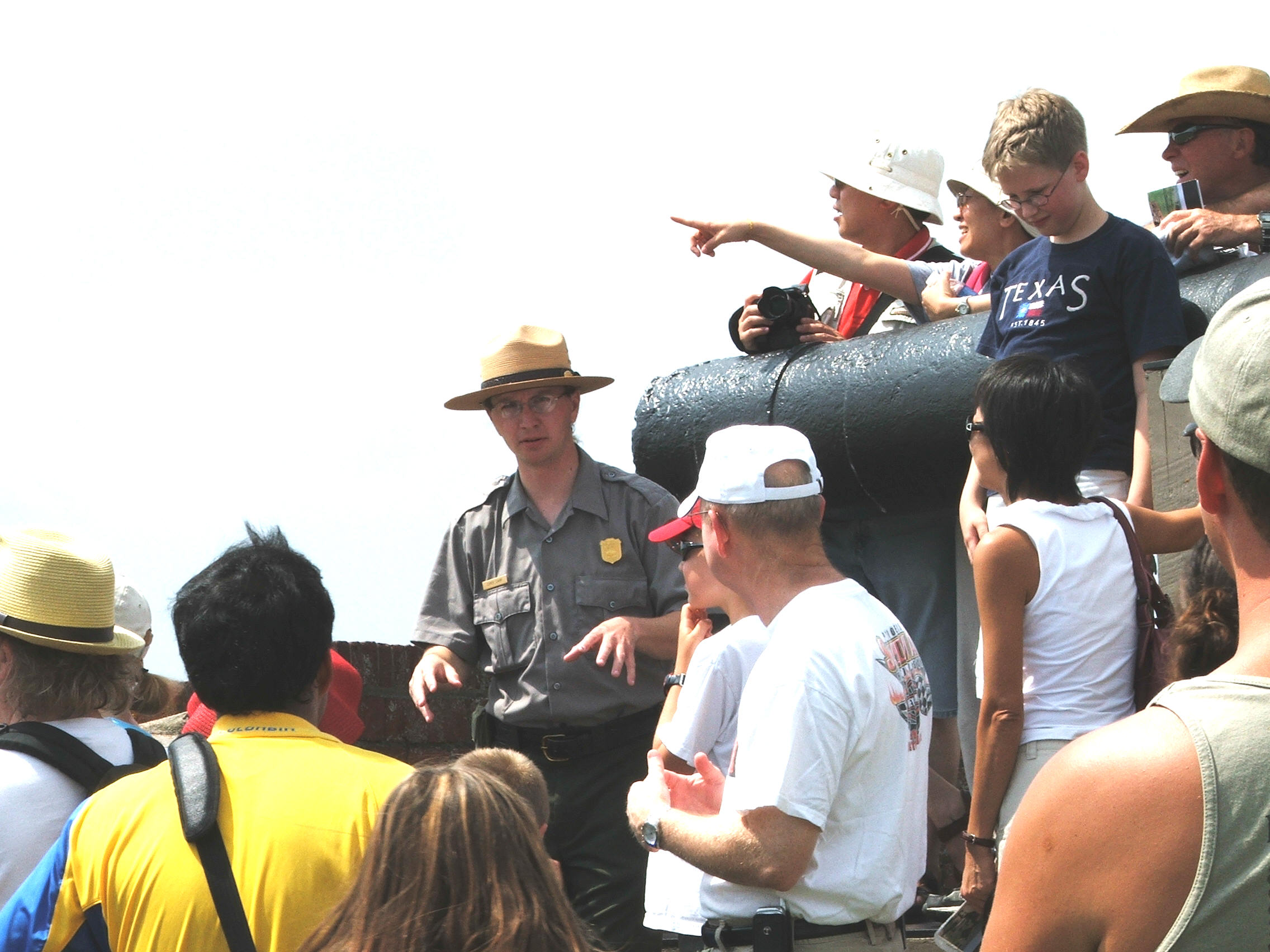 Guided tour at Fort Pulaski