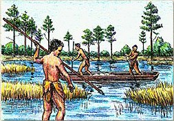 Indians fishing