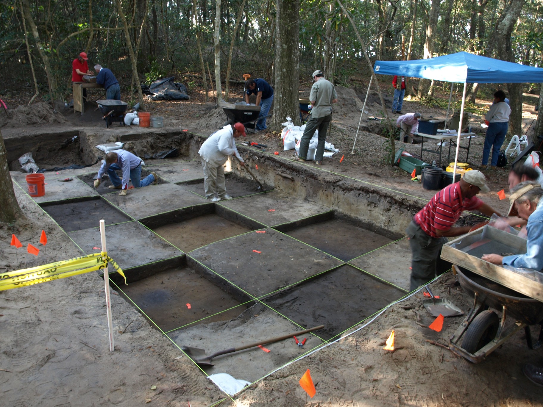 Fall 2009 Fort Raleigh NHS Achaeology Dig