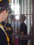Locked in Guardhouse