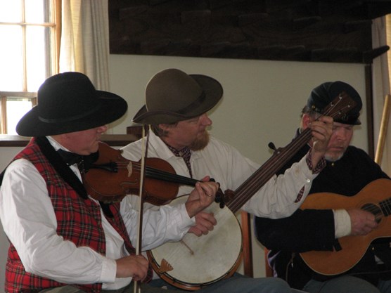 Gum Springs Serenaders performing during Civil War Weekend-2007