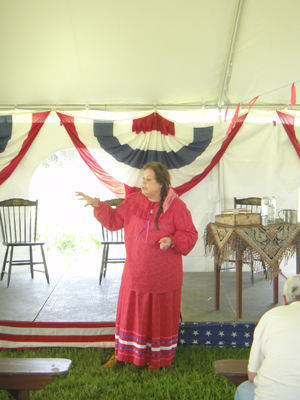 Glenna Wallace-Female Shawnee Chief