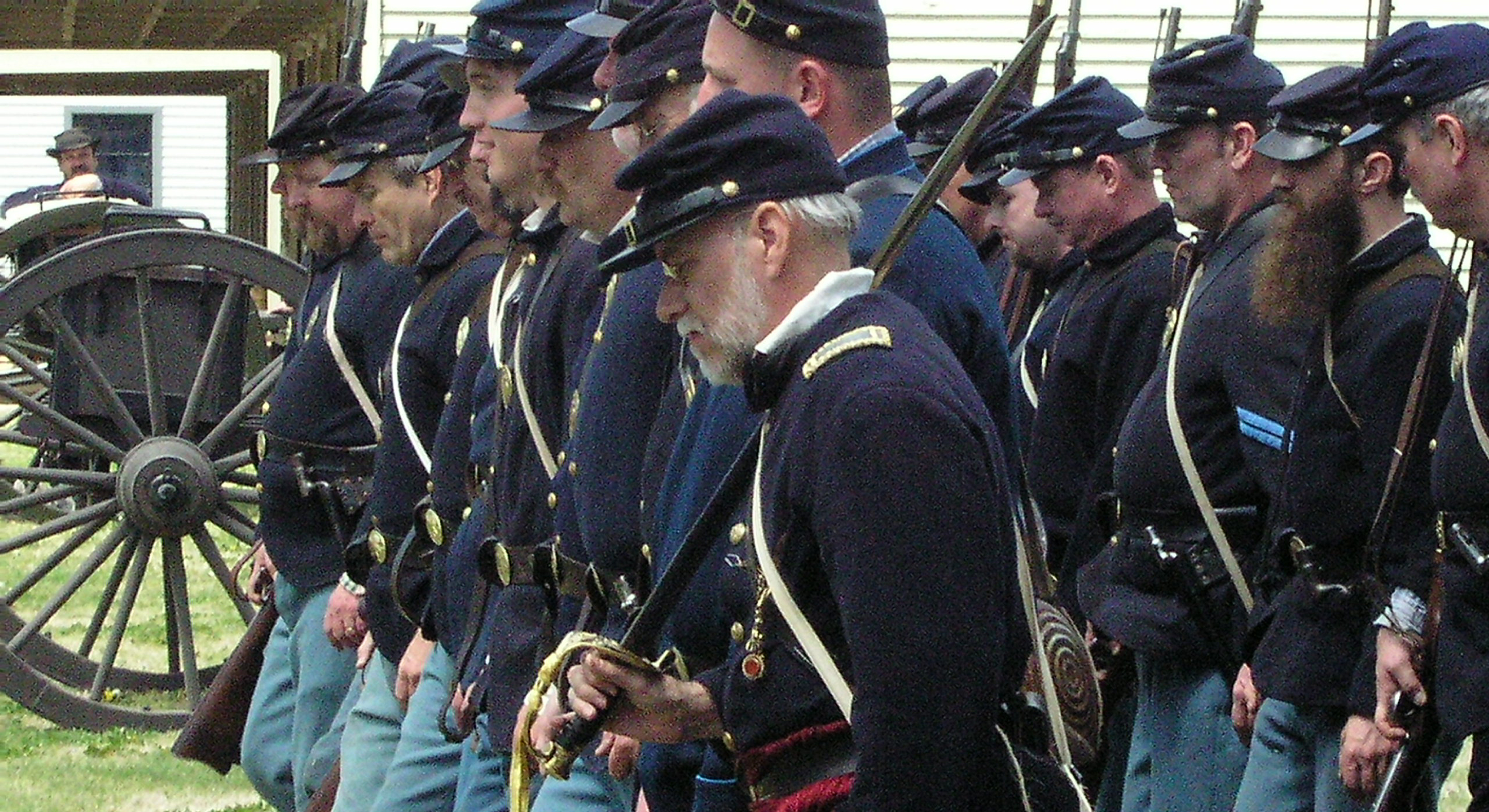 Holmes Brigade Marching
