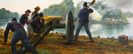 Attack Across the Poteau